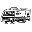 Key Tags - Soft Vinyl - Stock Shape Collection - RV