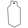 Key Tags - Soft Vinyl - Stock Shape Collection - Milk Carton