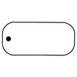Key Tags - Soft Vinyl - Stock Shape Collection - Rectangle