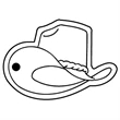 Key Tags - Soft Vinyl - Stock Shape Collection - Western Hat