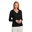 Brooks Brothers Women's Cotton Stretch V-Neck Sweater