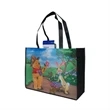 100 GSM Large Full Color Tote Bag with Gusset (12"x13"x8")