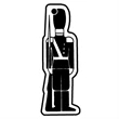 Key Tags - Soft Vinyl - Stock Shape Collection - Soldier