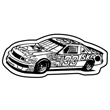 Key Tags - Soft Vinyl - Stock Shape Collection - Race Car