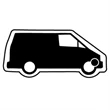 Key Tags - Soft Vinyl - Stock Shape Collection - Van