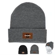 TIBURON Fashion and Performance Knit Cuffed Beanie w/ Patch