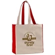 10 oz. Cotton Canvas Tote Bag - 15" x 14" x 7"