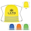 Reflective Safety Drawstring Bag