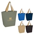 Marketplace Jute Tote Bag