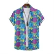 Unisex Custom Dye Sublimation Hawaiian Shirt-Stretch Poly