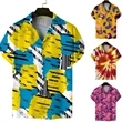 140 GSM Light 4-Way Stretch UV Resistant Hawaiian Shirts