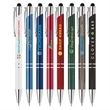 Tres-Chic w/Stylus - ColorJet - Full Color Metal Pen