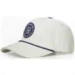 5-Panel Rope Halfmoon Buckram Corduroy Fabric Snapback Caps