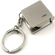 Square Shape Measuring Tape Key Chain