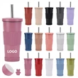Insulated Coffee Mug Tumbler with Lid and Straw