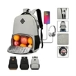 Insulated Cooler Work Laptop Backpacks With Usb Charging