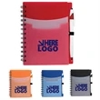 Three Pocket Coil flexible notebook with pen