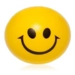 Smiley Face Shaped Stress Reliever Ball