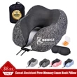 Sweat-Resistant and Washable Pure Memory Foam Neck Pillow