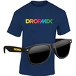 KIT: Full-Color DTG Sunglasses & T-Shirt in Dark/Colors