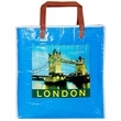 Laminated Woven Polypropylene Shopping Bag 12x8x13
