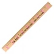 Ribbon Background Rulers - Clear Lacquer Finish
