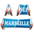 9.5"X27.5" Cheering Retractable Hand Roll Banners