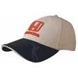 Canadian Brushed Heavy Cotton Cap with Embossed PU Peak