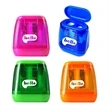 Dual Holes Pencil Sharpener with Lid