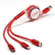 3-in-1 Multiple Mobile USB Charge Cable