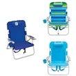 Backpack style beach chair