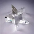 Star Optic Crystal Paperweight