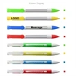 Click Action Ballpoint Pen w/Message Window