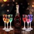 LED Wine Champagne Flute Glasses
