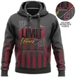 Unisex 310 GSM Interlock Fleece Sublimation Hoodies