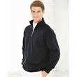Bayside Unisex USA-Made Quarter-Zip Sweatshirt