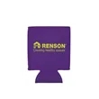 Purple Neoprene Flat Can Cooler