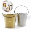 Stainless Steel Metal Buckets for French Fries Garden Party
