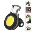 Bright Rechargeable COB Keychain Mini Flashlight