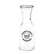 34 oz. Clear Glass Carafe ( 1 Color)