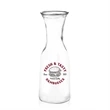 34 oz. Clear Glass Carafe (2 Color)