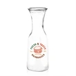 34 oz. Clear Glass Carafe (Full Color)