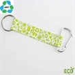3/4" rPET Recycled Polyester Pocket Lanyard Carabiner