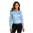 Port Authority Ladies Long Sleeve SuperPro React Twill Sh...