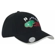 Brushed Heavy Cotton Cap with Magnetic Ball Marker on Peak