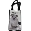 Laminated 2 Bottle Wine Tote Carrier Bag