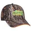 Mossy Oak® Camo Polyester Twill Sandwich Visor 6 Panel Cap