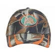 Leaf Print Camouflage Cap with Laminated Two Tone Peak