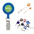 Printed Round Retractable Badge Holders
