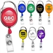 Logo Carabiner Style Retractable Badge Holders